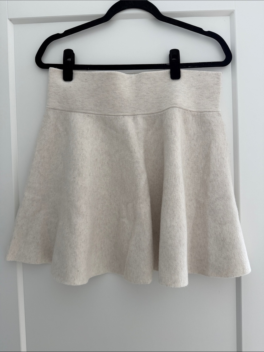 Cream skirt